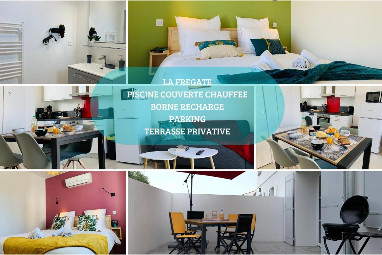Le Vaisseau Maison Avec Piscine/Parking/Wifi/Plages 5Kms Les Mathes Eksteriør bilde