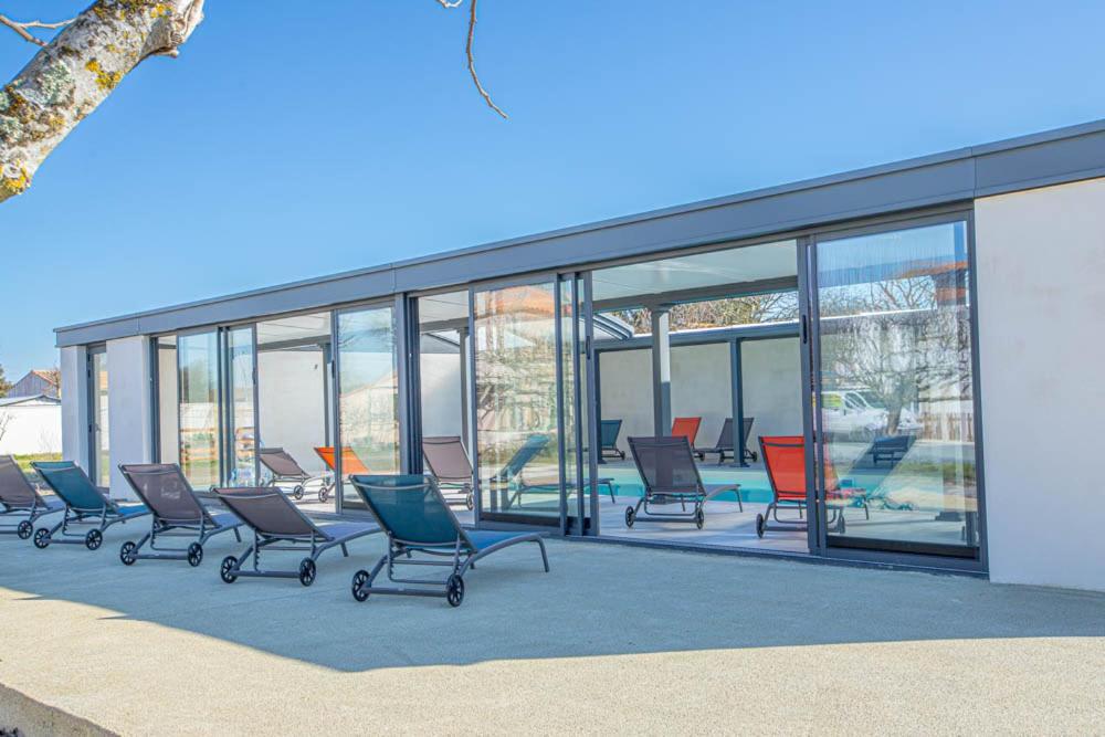 Le Vaisseau Maison Avec Piscine/Parking/Wifi/Plages 5Kms Les Mathes Eksteriør bilde